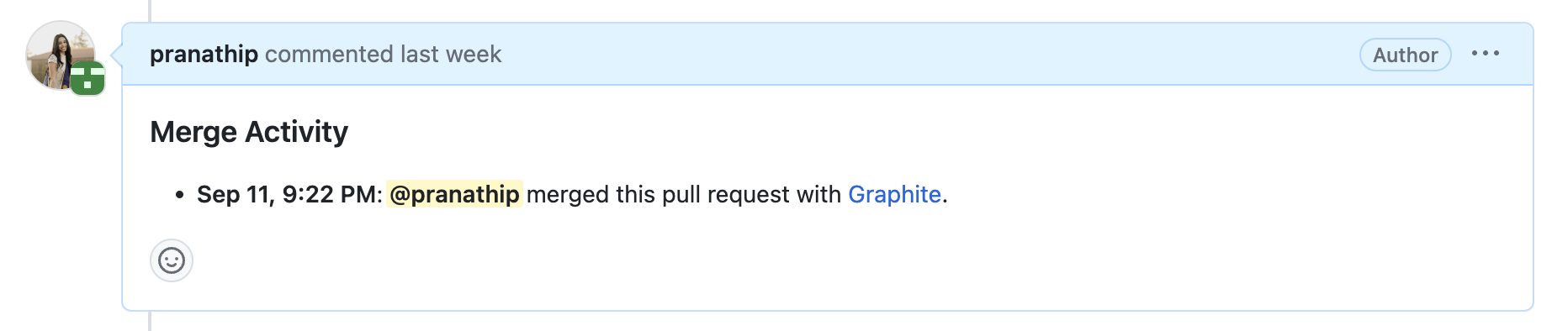Merge Pull Requests - Graphite