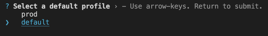 Configure The CLI - Graphite